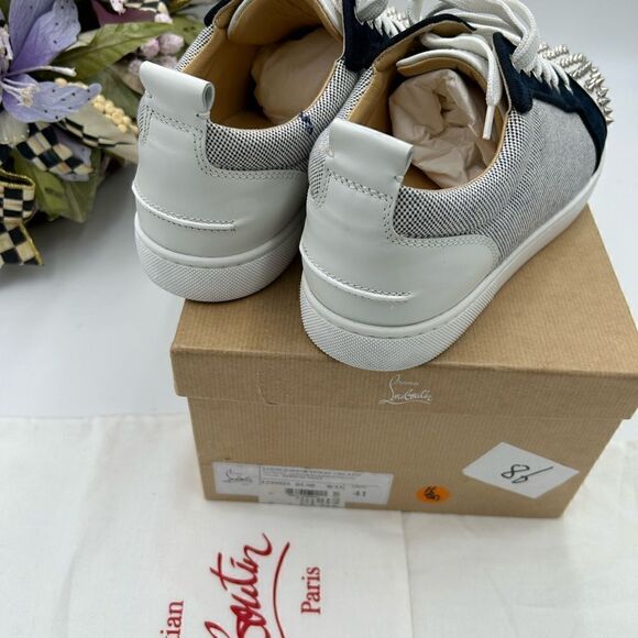 Men’s Christian Louboutin, Louis Jr spikes size 41 made in Italy - Picture 5 of 11
